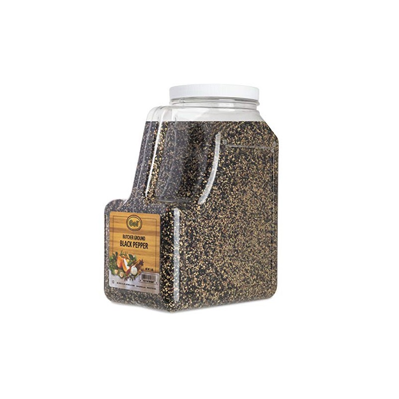 Gel Spice 10 Mesh Butcher Ground Black Pepper 5 Lb
