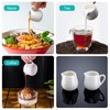 6 Pcs White Ceramic Mini Milk Jugs 50ml, Mini Milk