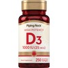 Piping Rock Vitamin D3 1000IU | High Potency (25 mcg)