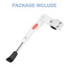 sourcing map Back Bike Kickstand Aluminium Adjustment Bicycle Single-Side Kick