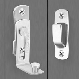 Large Door Safety Corner Latch Hasp Lock RD-12255 3ea