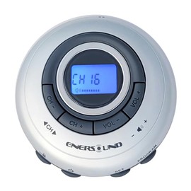 Enersound R-120 Multi-Channel Digital FM Receiver - Compatible with Enersound FM Transmitters T-500, T-500-4, TP-600 and TP-600-4.