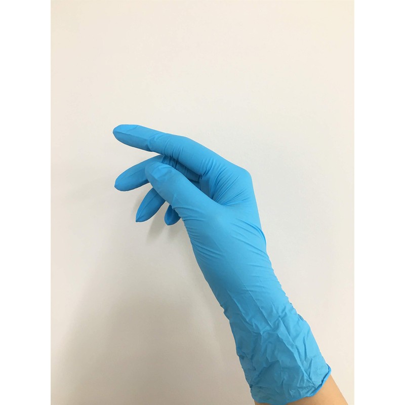 zyapakkusu (japacks) Nitrile Gloves Blue X 24 cm Thin Nitrile