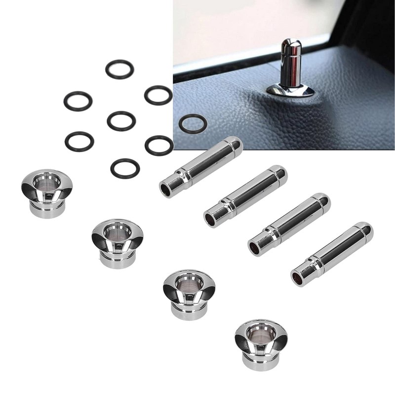 Car Door Lock,Car Door Lock Pin with Cover 8pcs ABS