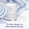 Amruth Resveratrol Daily Anti-Aging Facial Cream, 1oz Jar with Pump,