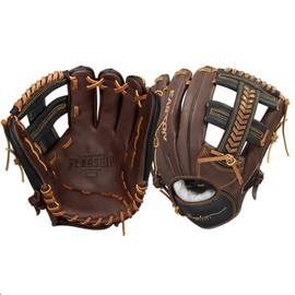 Easton | FLAGSHIP Baseball Glove | Right Hand Throw | 11.75" - Braided Single Post Web | Brown/Black