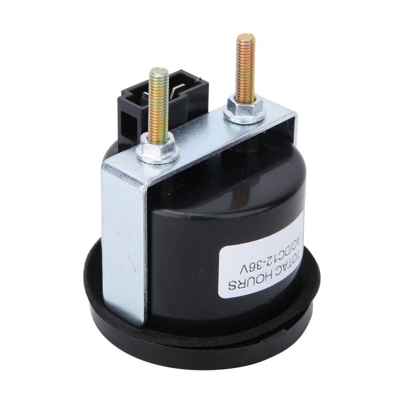 Waterproof Indicator Light Hour Meter for Engineering Vehicle Generator 0-99999.9