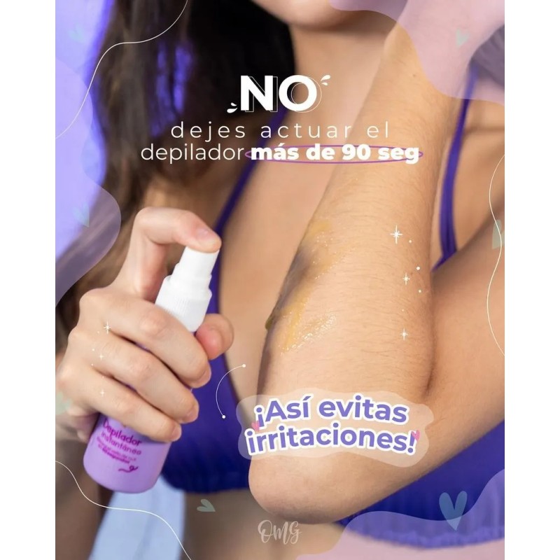 Depilador Instantáneo Omg 60ml Dluchi Kaba