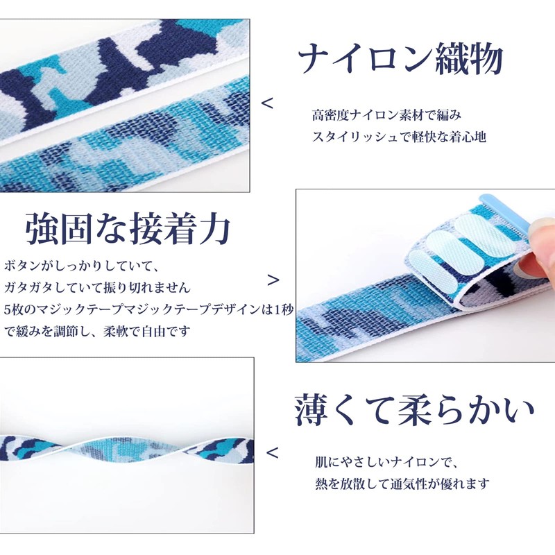 XYTYJQ Loop Watch Band, Nylon, 0.6 / 0.7 / 0.8
