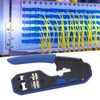 RJ45 Crimping Tool Kit Network Cable Ethernet Jack Pass Through