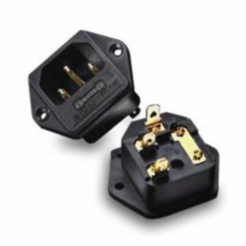 Furutech FI-03 AC Inlet with Fuse Holder | Model: FI-03