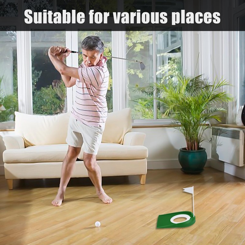 1 Piece Golf Putting Cup, 1 Piece Non Woven Bag,