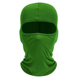 UK-UNIQUE Balaclava Face Mask - Breathable Lightweight Ski Motorcycle Helmet Racing Cycling Multi-Purpose Balaclavas - Unisex Men Women Kids Boys Girls (Army Green)