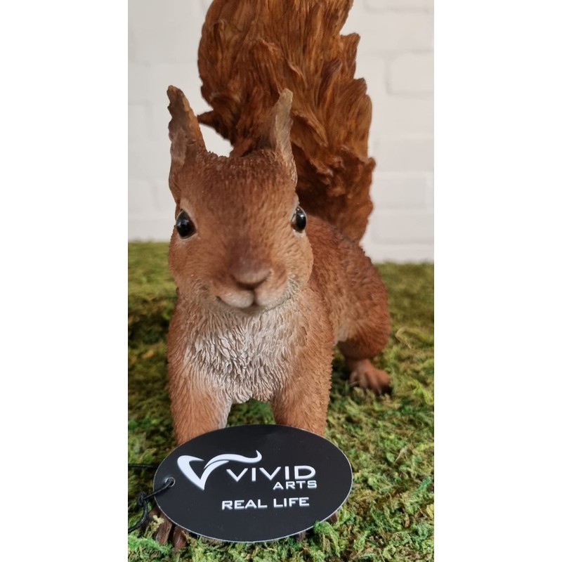Real Life Running Red Squirrel | Resin Decoration for Home