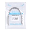 50pcs Stainless Steel Orthodontic Arch Wire Flexible Dental Orthodontic Rectangular