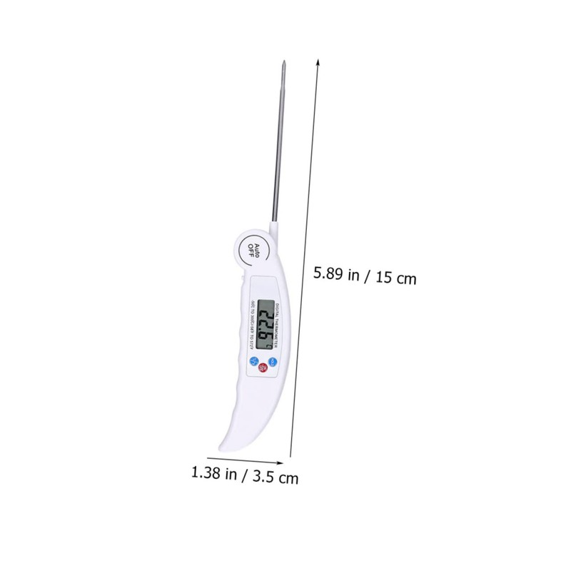 Ciieeo Folding Digital Meat Thermometer Waterproof Probe Accurate Kitchen Food