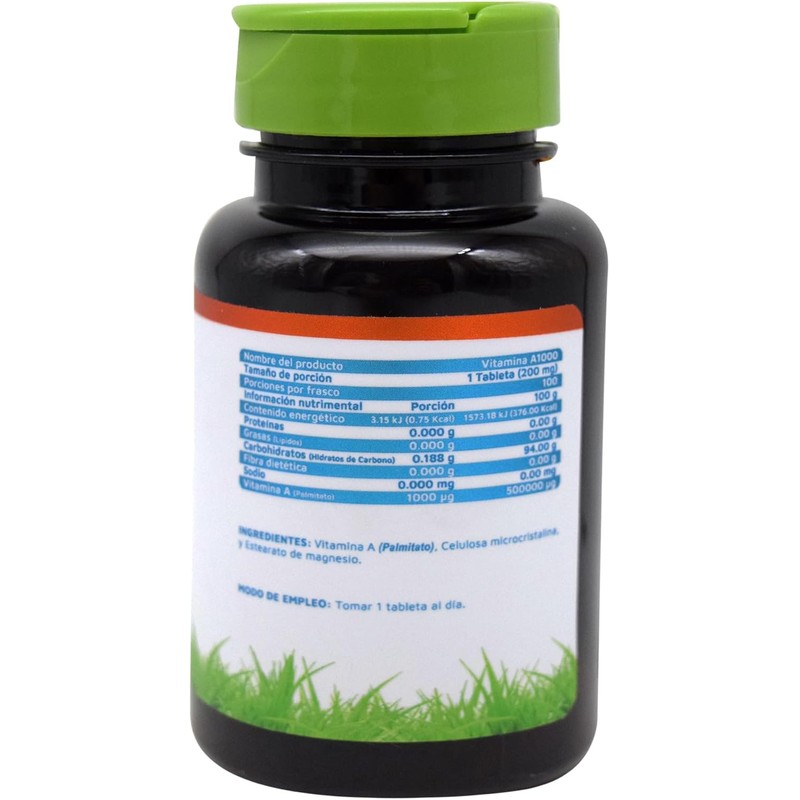 Vidanat Vitamina A 1000 UI – 100 Tabletas | Apoyo