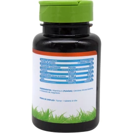 Vidanat Vitamina A 1000 UI – 100 Tabletas | Apoyo Inmunológico y Salud Visual | Suplemento Natural para Adultos – Alta Calidad