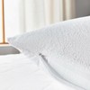 Pikolin Home - Aloe Vera ribbed pillowcase, waterproof and breathable,