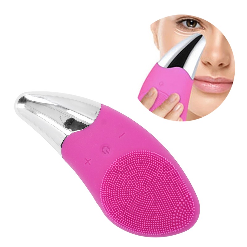 Face Cleansing Brush Deep Pore Cleansing Skin Massager Ultrasonic Silicone