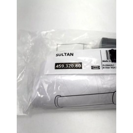 Ikea SULTAN 459.320.80 Support Leg Mattress Base Steel Black - NEW
