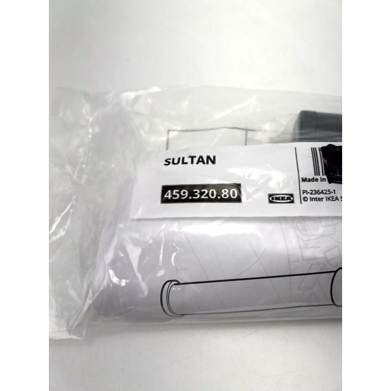 Ikea SULTAN 459.320.80 Support Leg Mattress Base Steel Black -