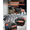 Cordless Drill, 20V MAX Power Drill Set with 2 Batteries
