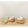 Geko Mango Wood Round Bowls Three Piece