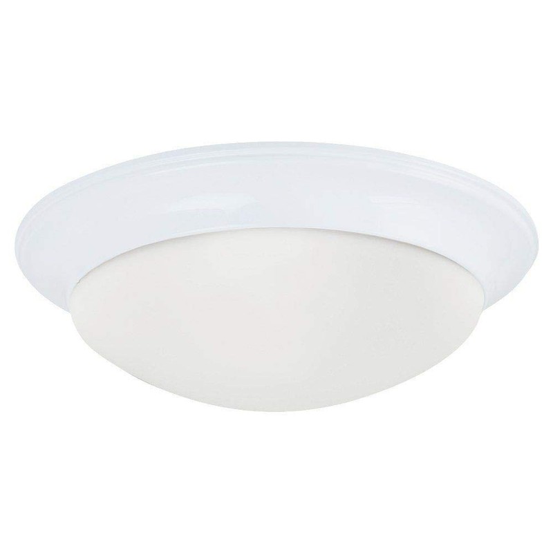 Sea Gull Lighting 75434-15 Flush Mount with Satin Etched Glass