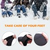 Toe Warmers 2 Pairs Neoprene Toe Protection, Neoprene Toe Warmers,