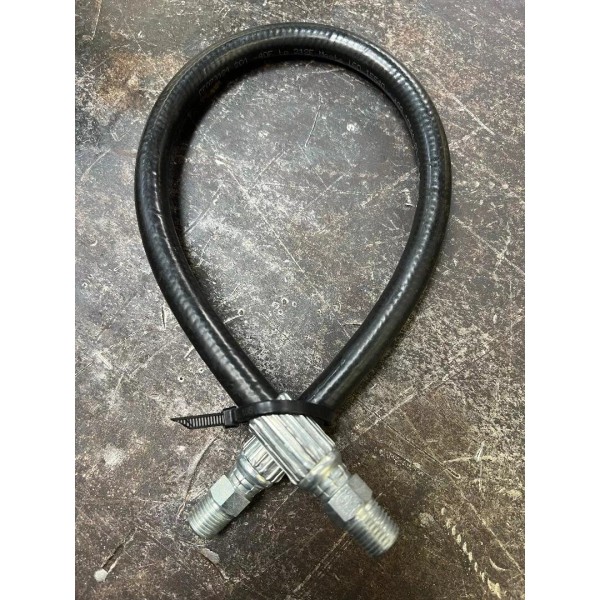 gates 1/4" x 60" 2-Wire Hydraulic Hose Assembly 6,000 PSI