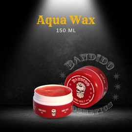 Bandido Aqua Hair Wax No. 1-8 Matt Fibre Hair Wax Hair Styling Wax Men's Hair Gel 150 ml Gel Wax (3 x 150 ml, No. 7)