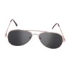 Kan.Do Aviator Sunglasses Alloy Frame Looking Behind Rear View Mirror