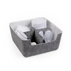 Three by Three Seattle felt·like·it!™ Medium Cubby Storage Bin Set