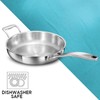 Hawkins Pro 26 cm Frying Pan, Triply Stainless Steel Fry