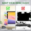 Office Desk Accessories Computer Monitor Memo Board Multifunction Message Board