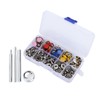 Snap Fastener Kit Metal Press Stud Leather Tich Button Tool