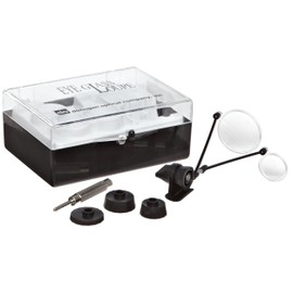 Donegan ELD 2-1 Watch And Clock Makers Double Eye Loupe, 5x-10x Magnification