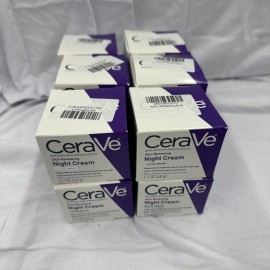 CeraVe Skin Renewing Night Cream 1.7oz Ceramide Peptide Complex 12 Pack