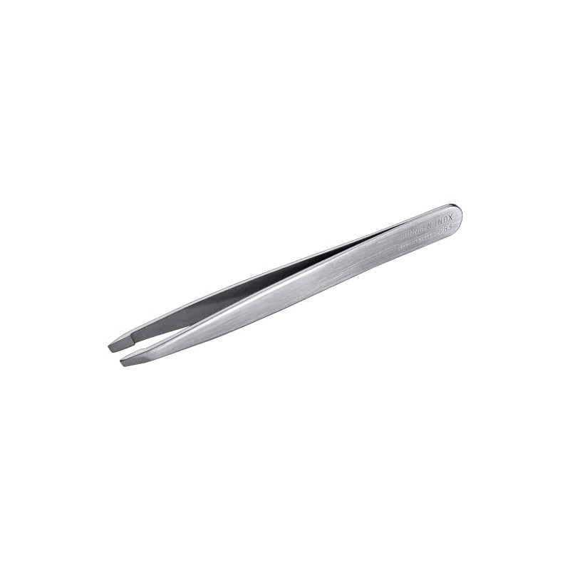 APOLINE Tweezers Angled 9.7 cm Stainless Steel Pack of 1