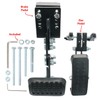 Sourcemobility Gas and Brake Pedal Extenders for Cars, Go Kart,