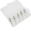 5pcs LED Octopus Hook Strong Penetration High Carbon Steel Electronic