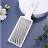 Curved hair comb brush for clippers, home hair clipper handle, triangular comb / 바리깡 전용 곡선형 헤어 빗 브러시 가정용 이발 머리깍기 손잡이 삼각 빗살 머리빗