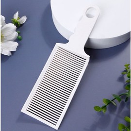 Curved hair comb brush for clippers, home hair clipper handle, triangular comb / 바리깡 전용 곡선형 헤어 빗 브러시 가정용 이발 머리깍기 손잡이 삼각 빗살 머리빗
