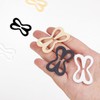 WOLVINA 12Pcs Plastic Hooks Bra Strap Holder Clips - Hide