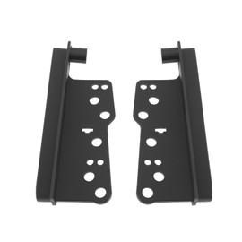 EMSea 1 Pair Car Double DIN Installation Dash Kit Compatible with Toyota RAV4 2005-2010 Compatible with 4runner 2004-2006 3.9x3.1x0.4Inch Black