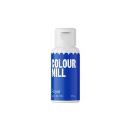 Colour Mill Royal Blue Next Generation Lebensmittelfarbe auf Ölbasis zum Backen, Dekorieren, Zuckerguss und Kochen, Lebensmittelfarbe DIY Schleim und Basteln – 20 ml