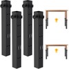 Famiron 4 Pcs Table Leg Extenders for Folding Tables, 4