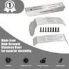 Fraizoe RC Stainless Steel Chassis Armor and Front Rear Guard