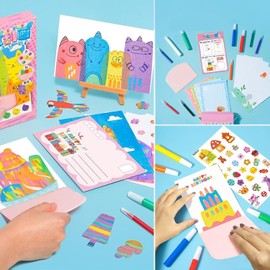 Regenbogen-Kratzkunst,Rainbow Pointillism Scratch,Kratzer Kunst Gemälde,Rainbow Scratch Art, Regenbogen Kratzbilder, Scratch Painting,Malset für Kinder,Paint Scratch Painting Schulaktivitäten